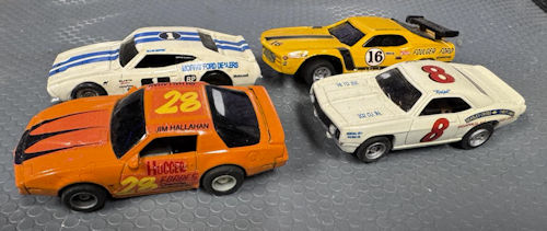 HC-Four-Pony Cars - 4  Pony Cars 1:64 scale